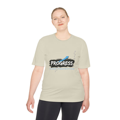 Progress Over Perfection - Moisture Wicking T-Shirt