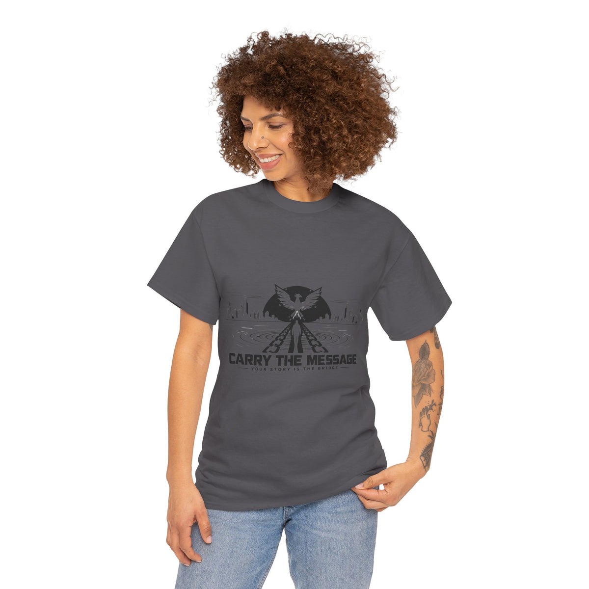 Carry The Message - Cotton T-Shirt