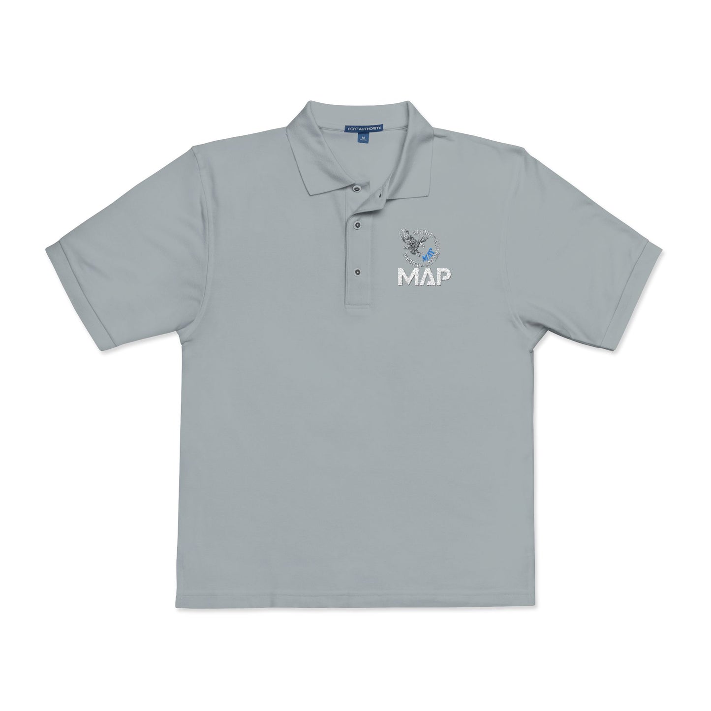 MAP Embroidered Polo Shirt — Professional Logo Work Shirt