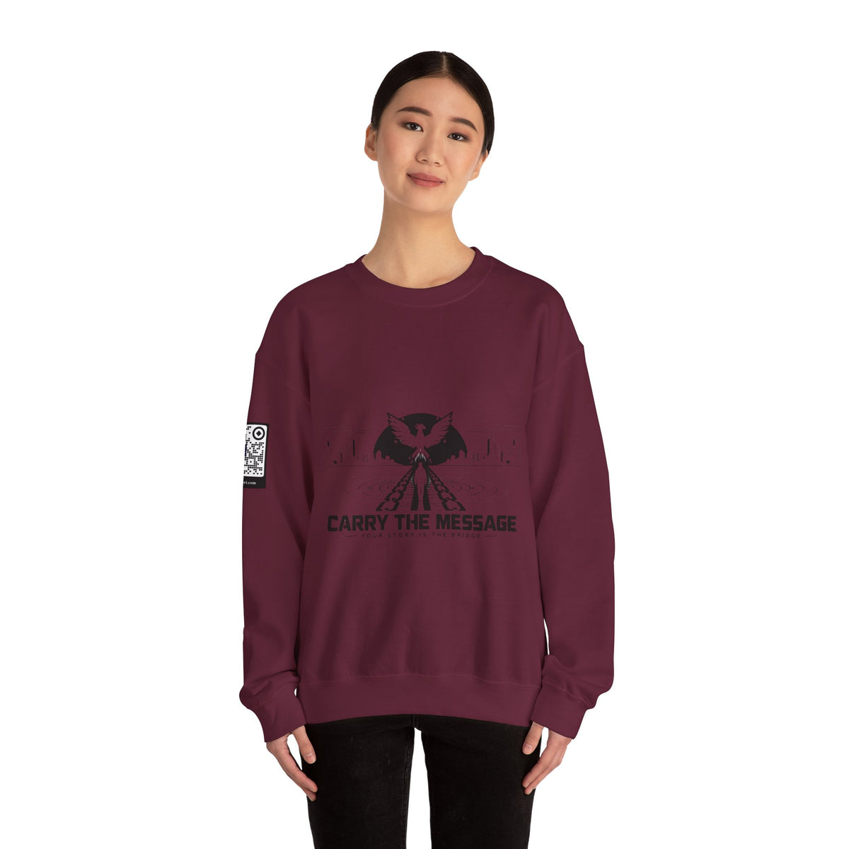 Carry The Message- Crewneck Sweatshirt