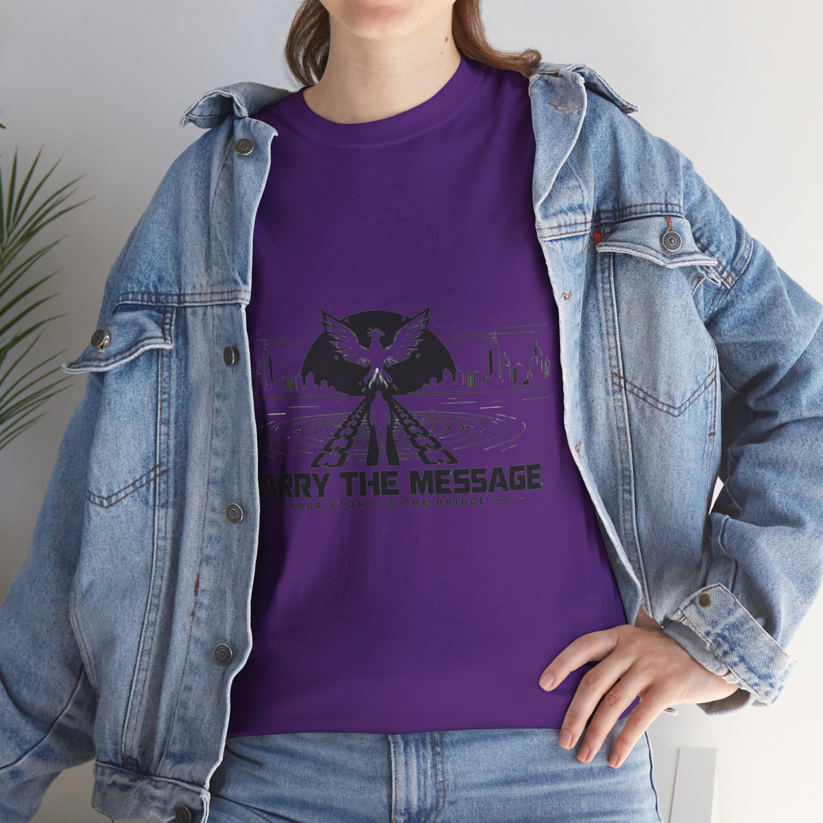 Carry The Message - Cotton T-Shirt