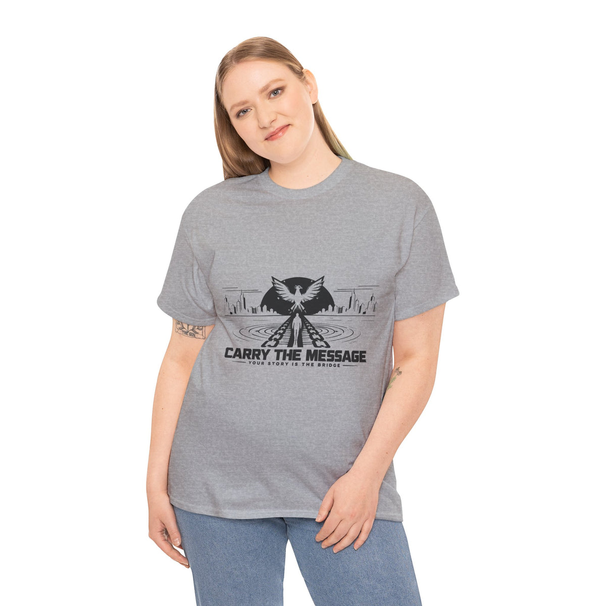 Carry The Message - Cotton T-Shirt
