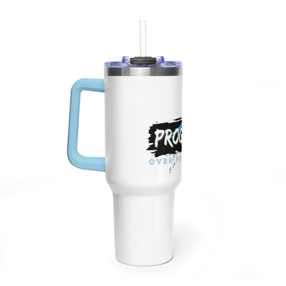 Progress Over Perfection 40oz Vacuum Tumbler