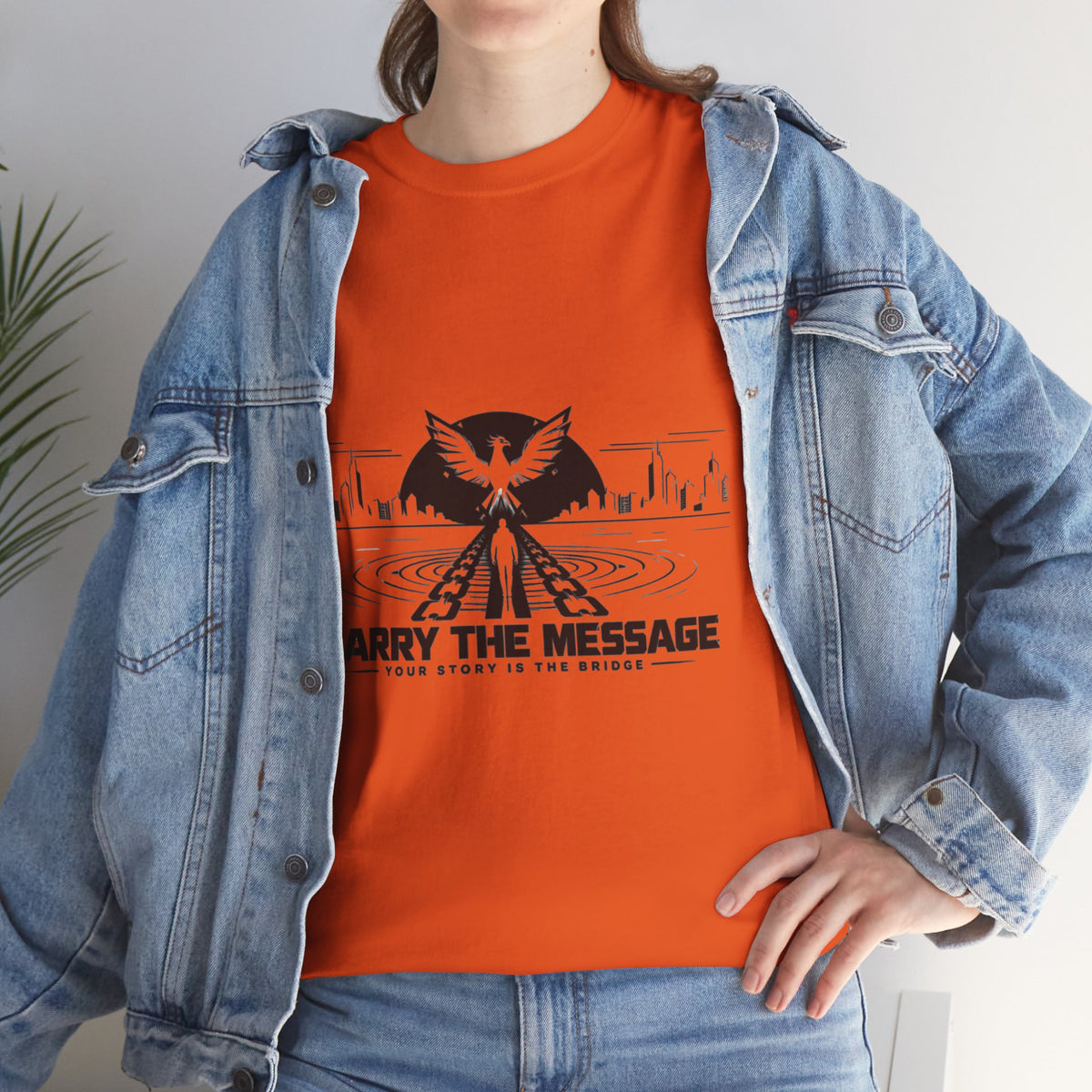 Carry The Message - Cotton T-Shirt