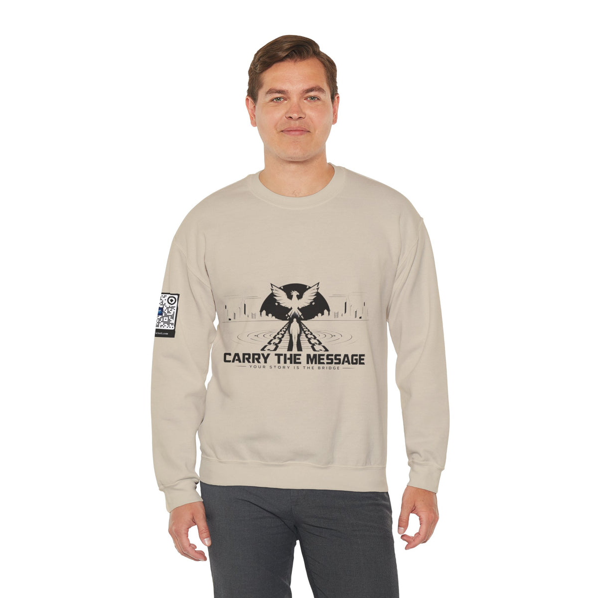 Carry The Message- Crewneck Sweatshirt