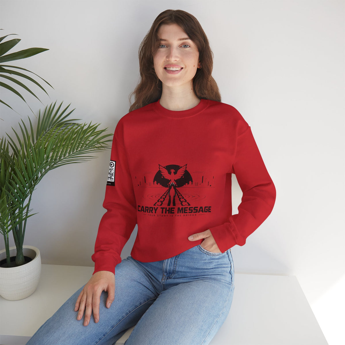 Carry The Message- Crewneck Sweatshirt