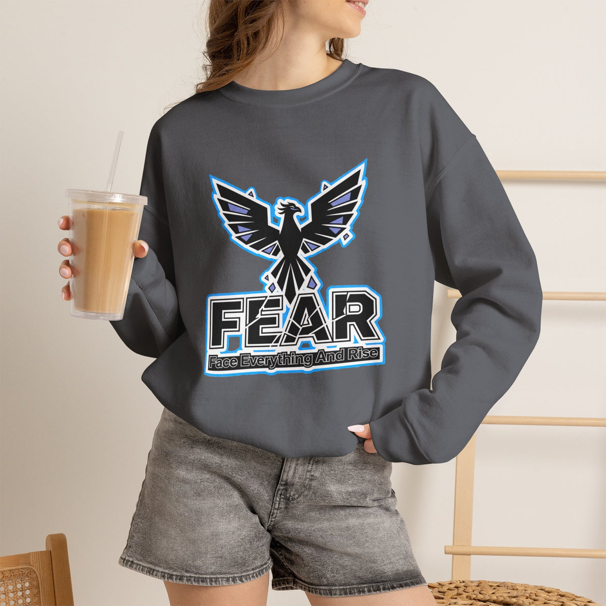 F.E.A.R. (Face Everything And Rise)- Crewneck Sweatshirt