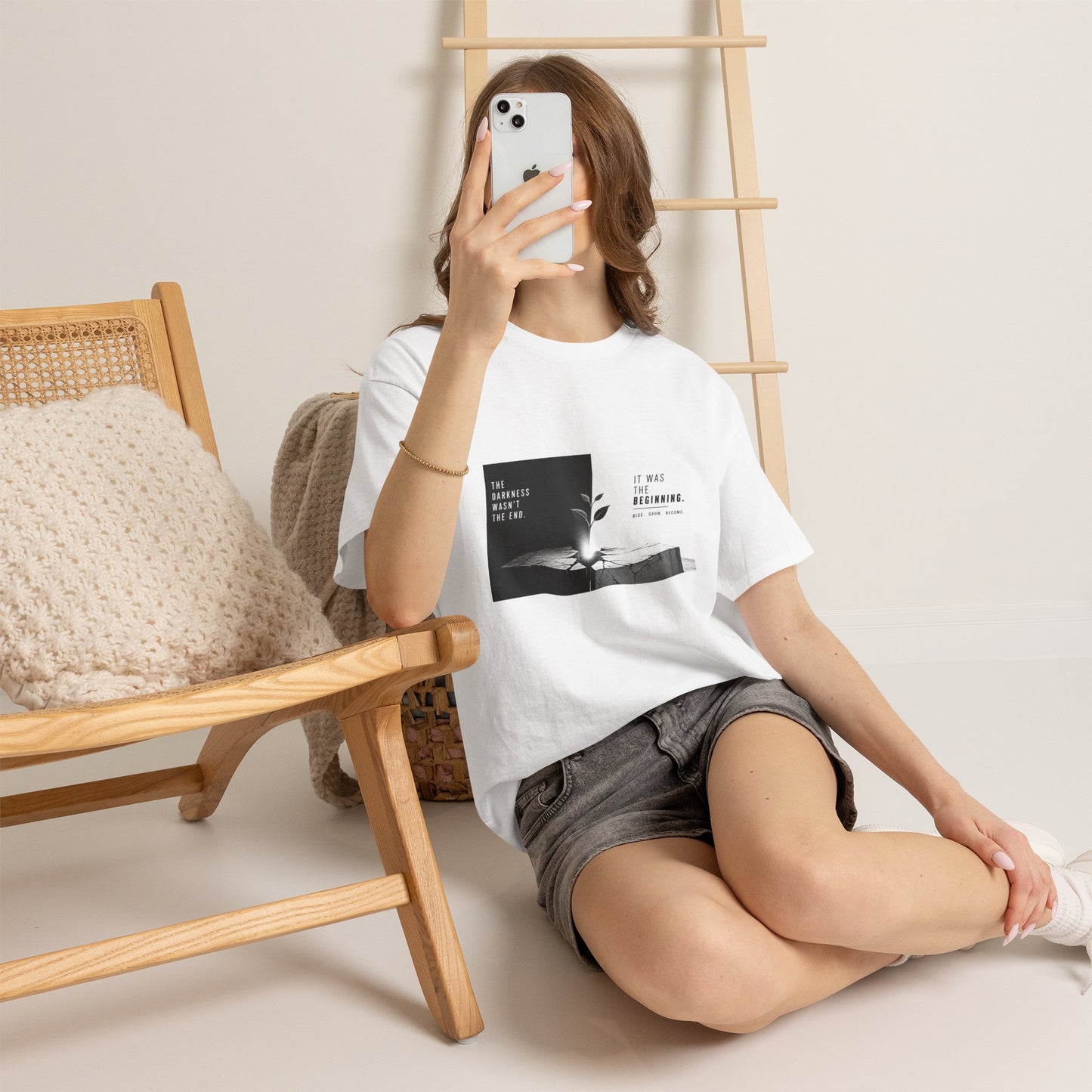 Just The Beginning - Cotton T-Shirt