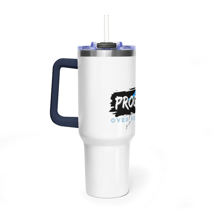 Progress Over Perfection 40oz Vacuum Tumbler