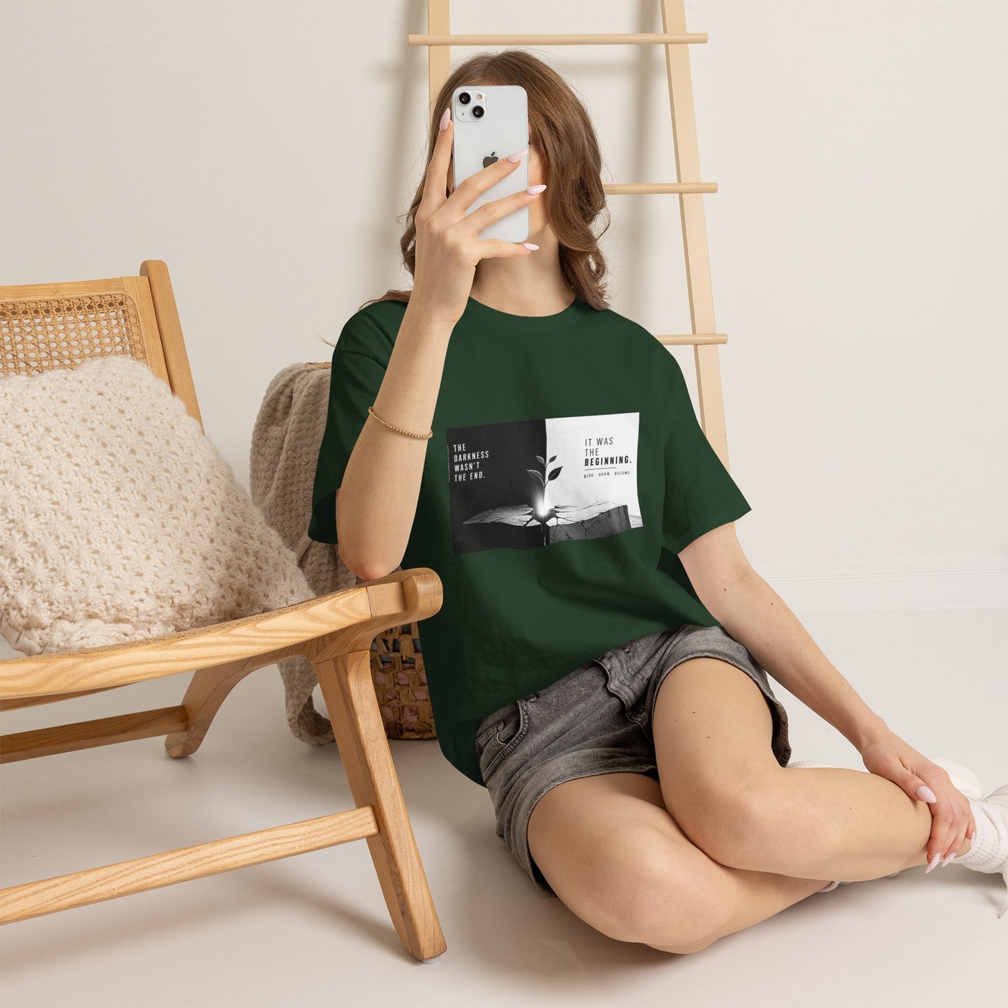 Just The Beginning - Cotton T-Shirt