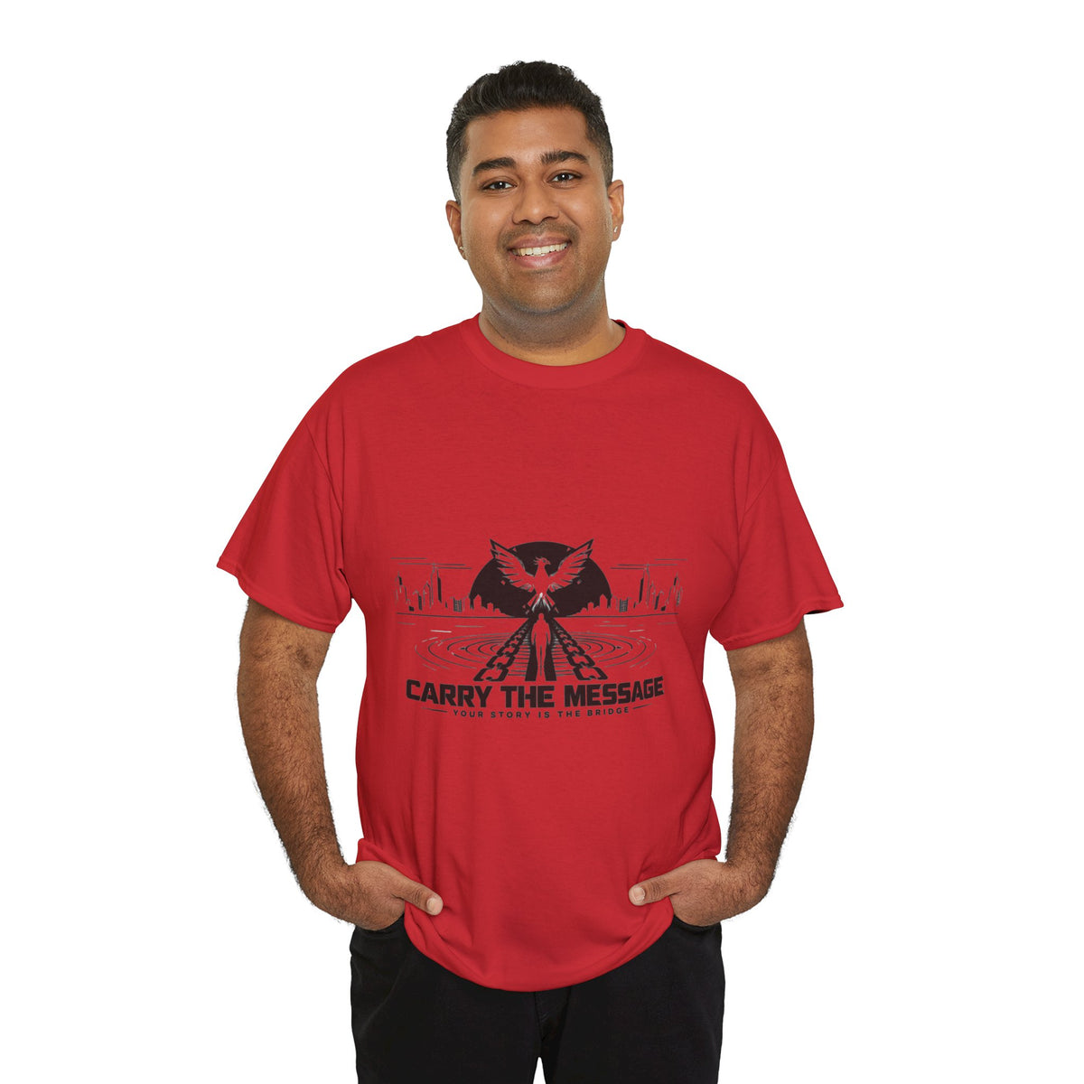 Carry The Message - Cotton T-Shirt