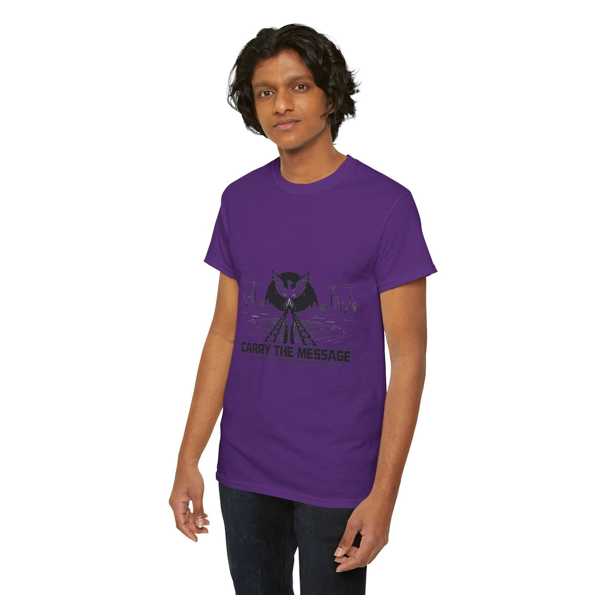 Carry The Message - Cotton T-Shirt