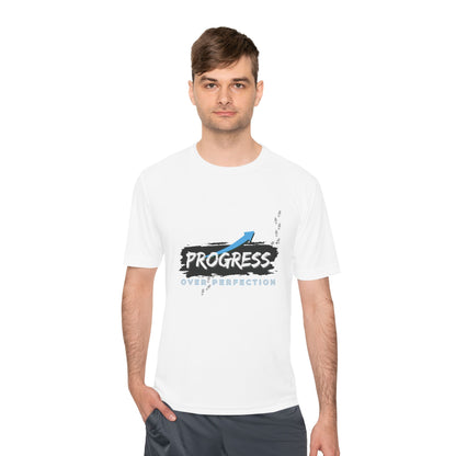 Progress Over Perfection - Moisture Wicking T-Shirt