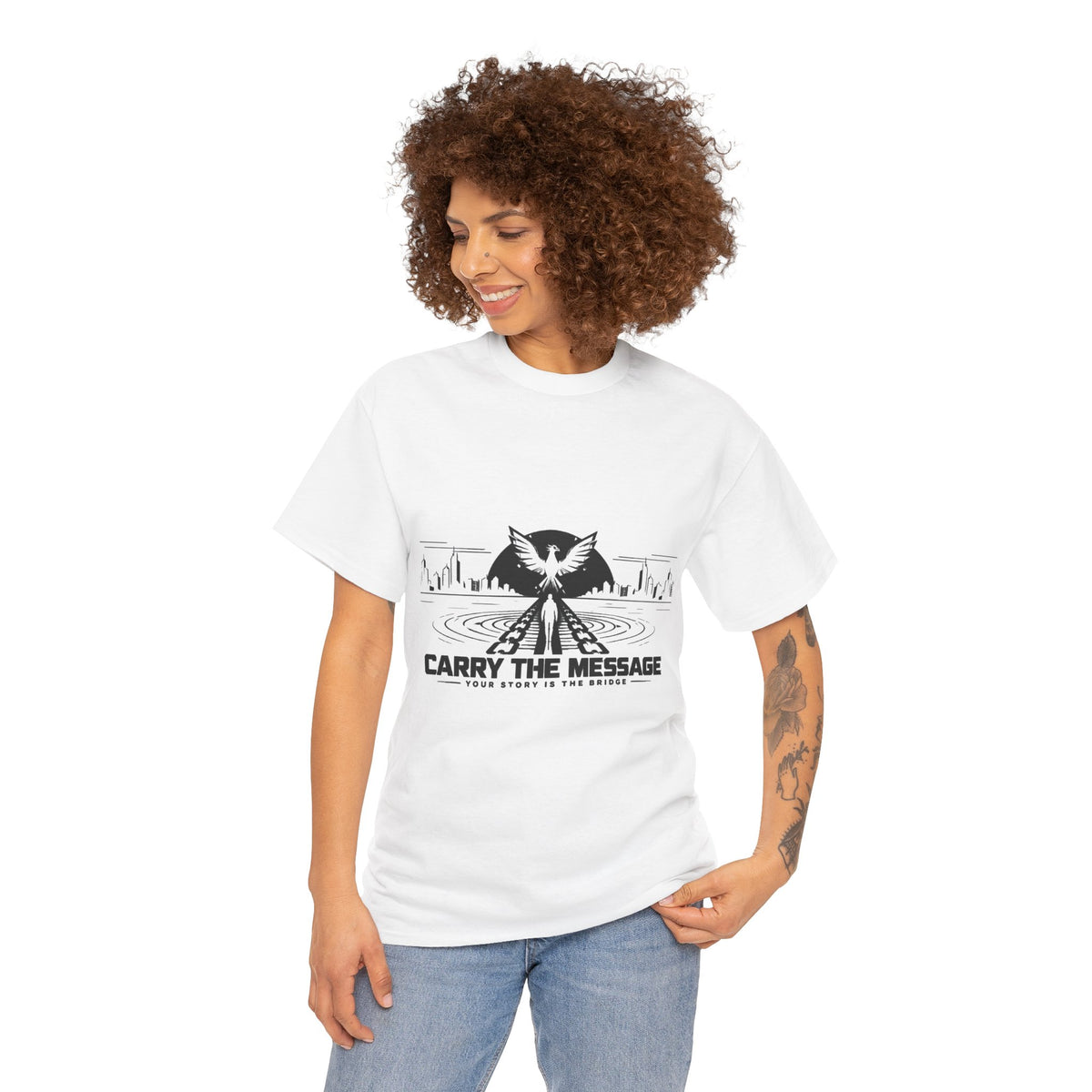 Carry The Message - Cotton T-Shirt