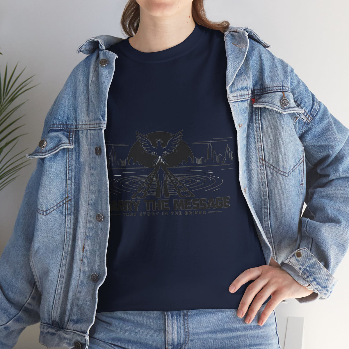 Carry The Message - Cotton T-Shirt