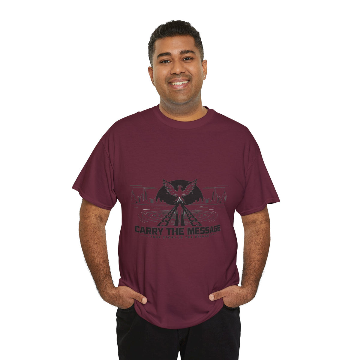 Carry The Message - Cotton T-Shirt