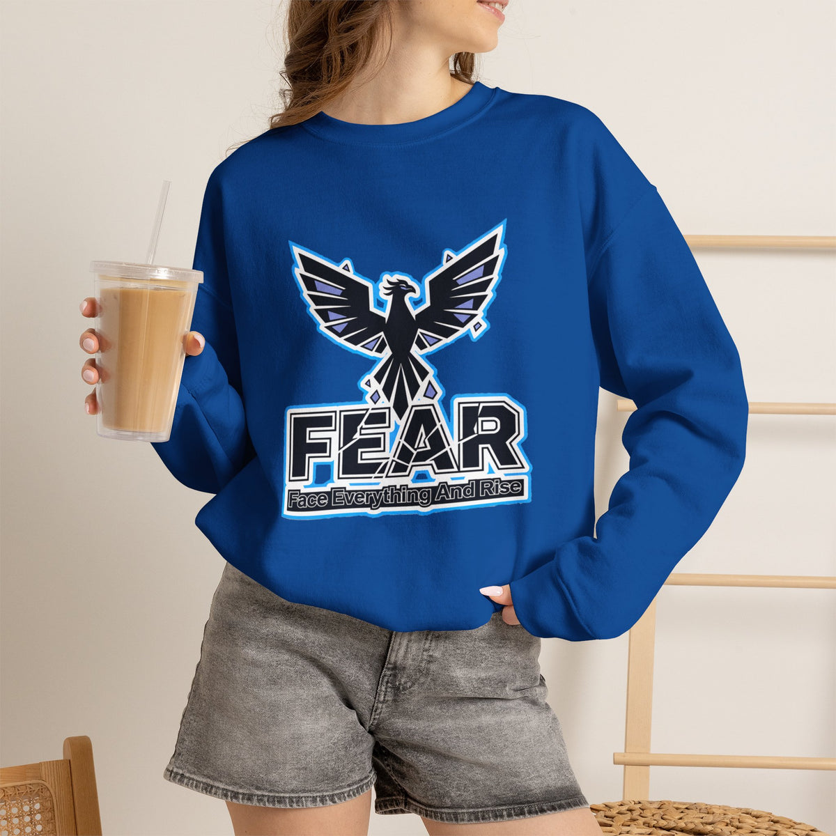 F.E.A.R. (Face Everything And Rise)- Crewneck Sweatshirt