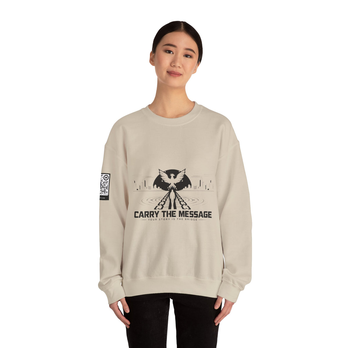 Carry The Message- Crewneck Sweatshirt