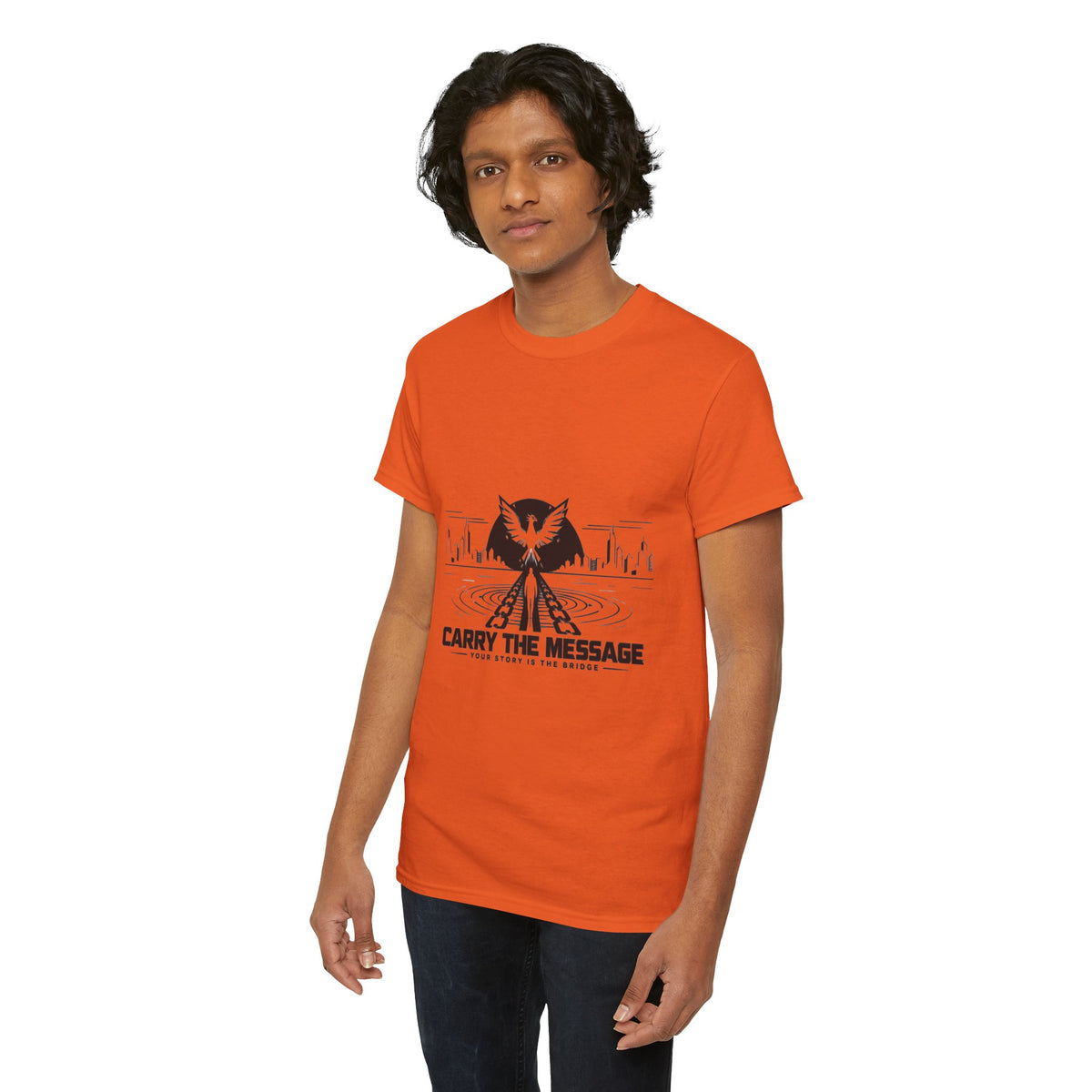 Carry The Message - Cotton T-Shirt