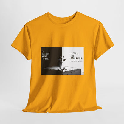 Just The Beginning - Cotton T-Shirt