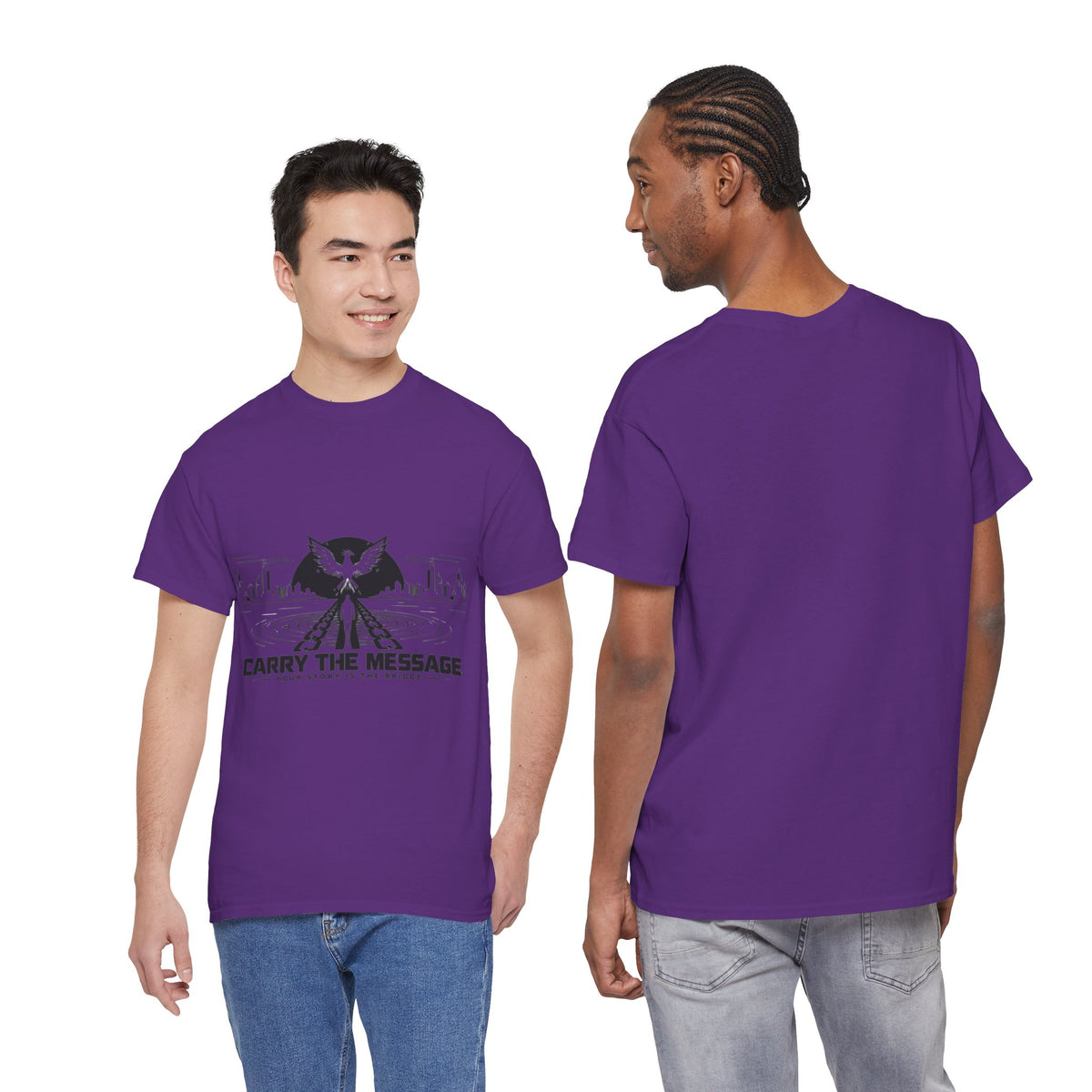 Carry The Message - Cotton T-Shirt