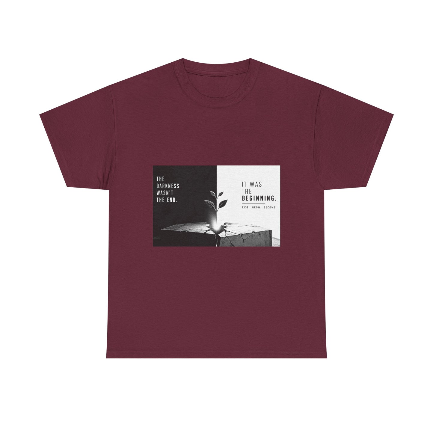 Just The Beginning - Cotton T-Shirt
