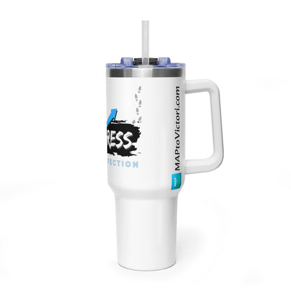 Progress Over Perfection 40oz Vacuum Tumbler