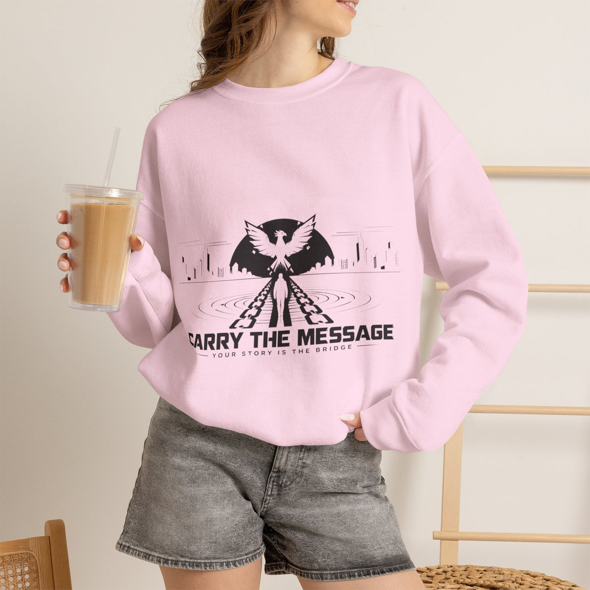 Carry The Message- Crewneck Sweatshirt