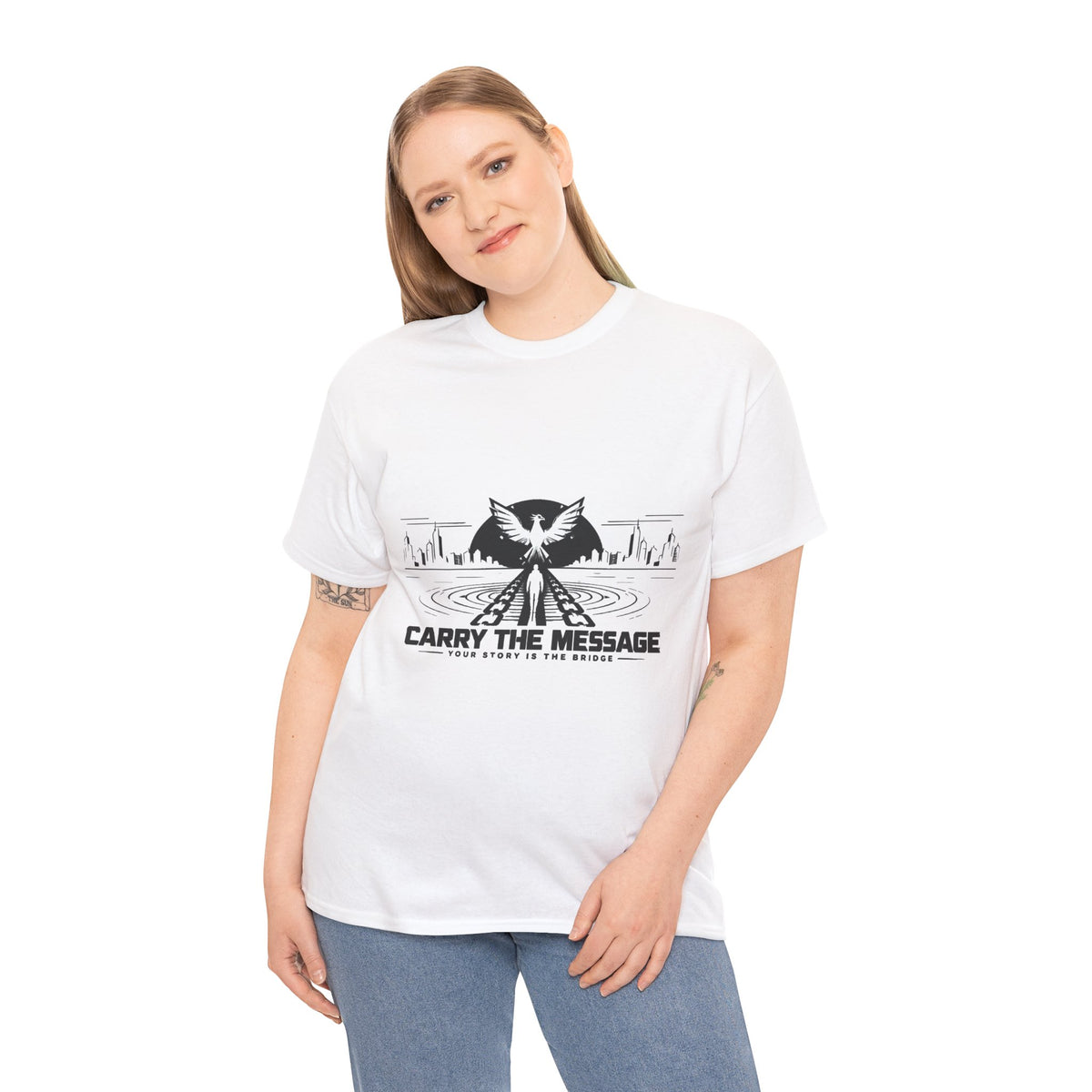 Carry The Message - Cotton T-Shirt