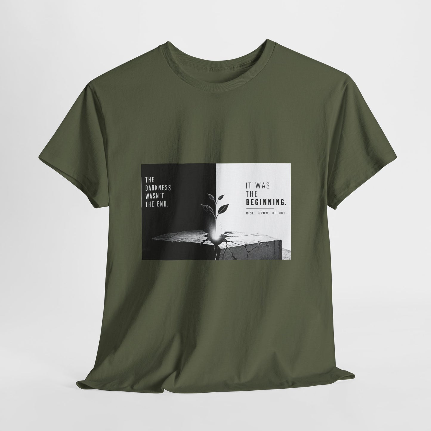 Just The Beginning - Cotton T-Shirt