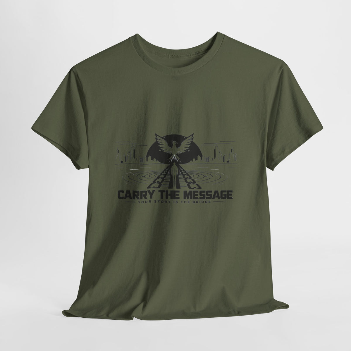 Carry The Message - Cotton T-Shirt