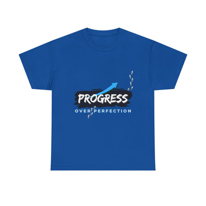 Progress Over Perfection - Cotton T-Shirt