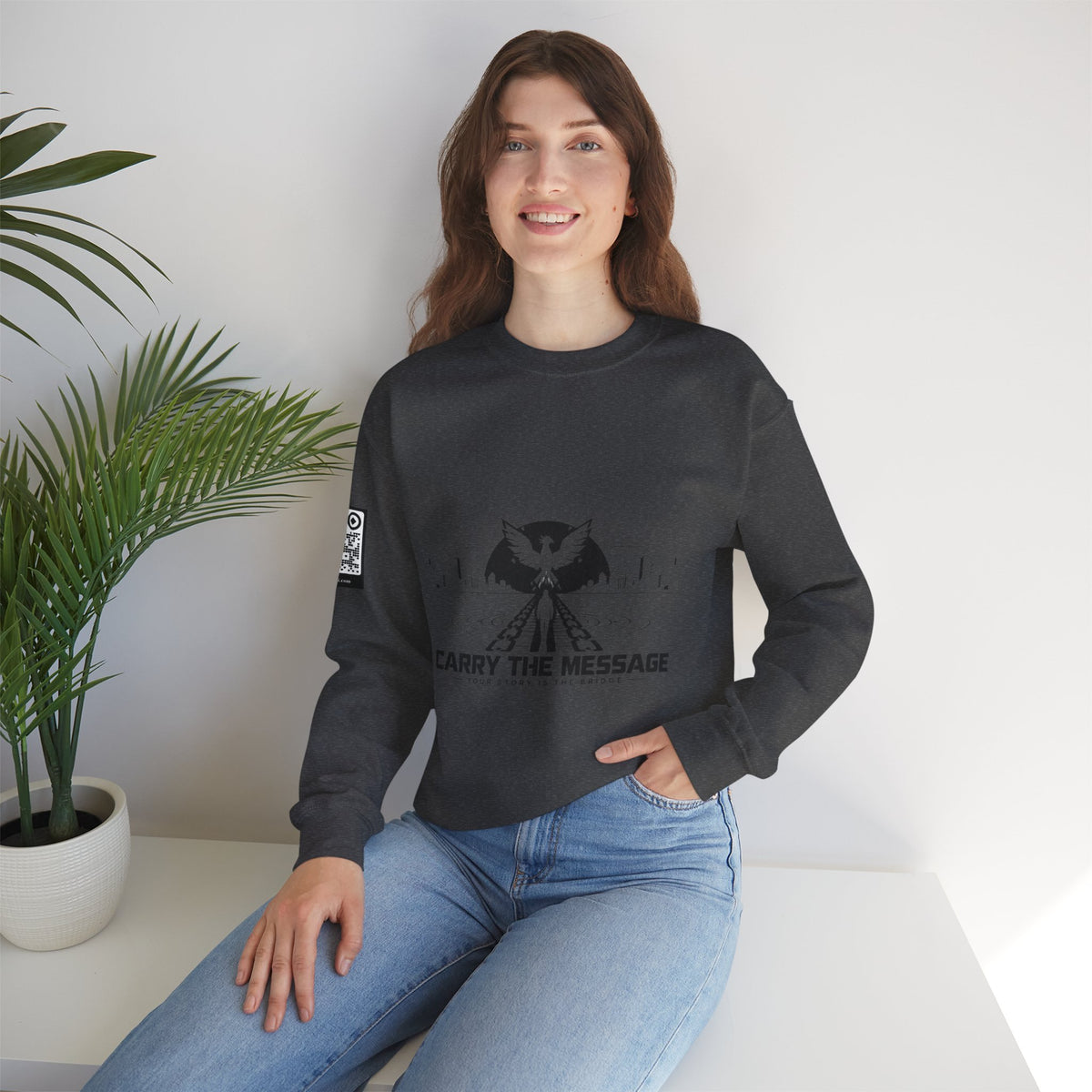 Carry The Message- Crewneck Sweatshirt