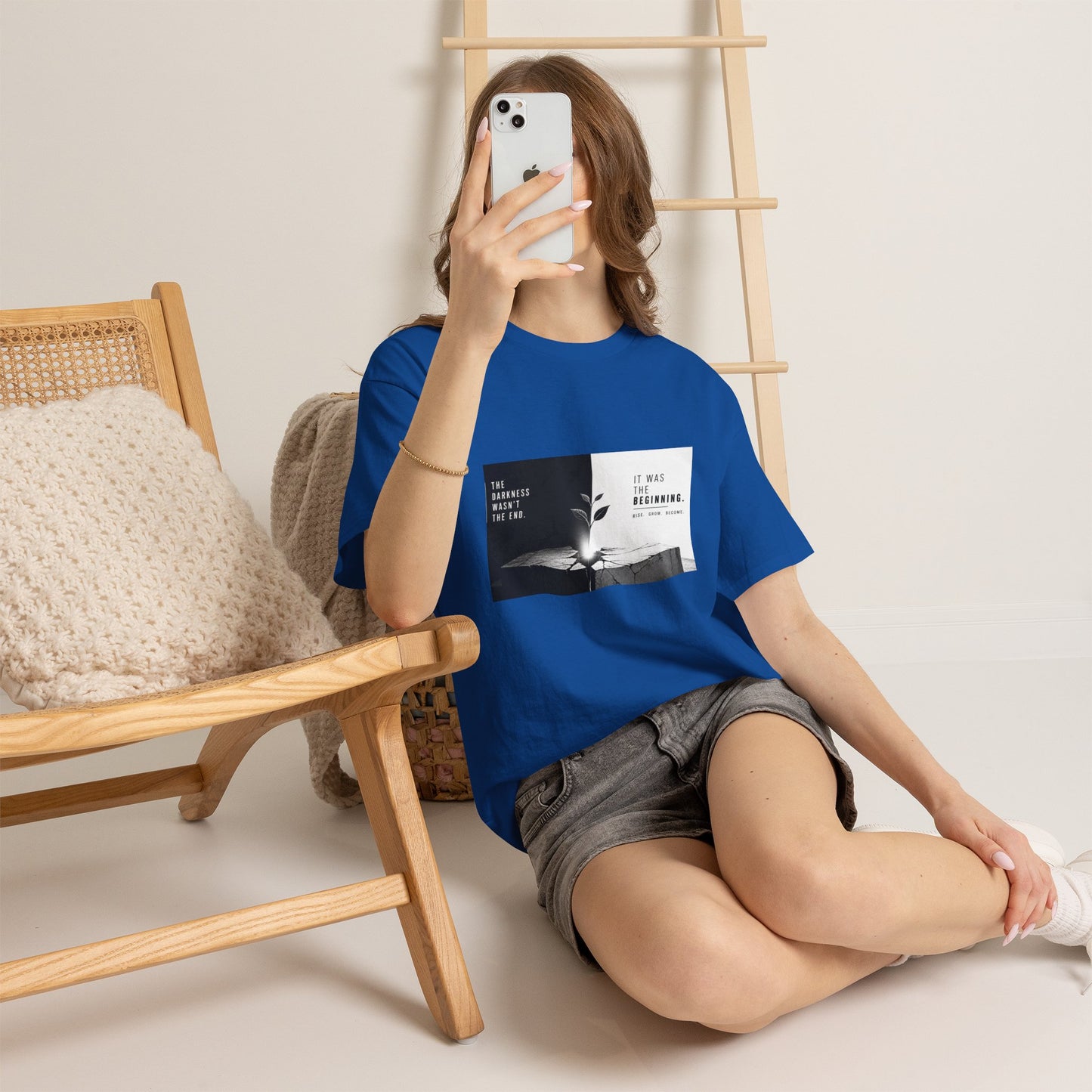 Just The Beginning - Cotton T-Shirt