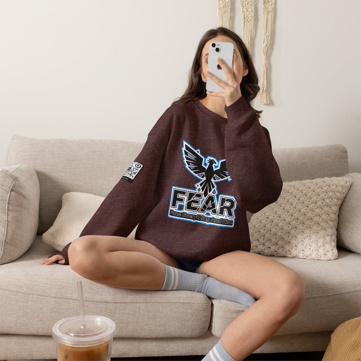 F.E.A.R. (Face Everything And Rise)- Crewneck Sweatshirt