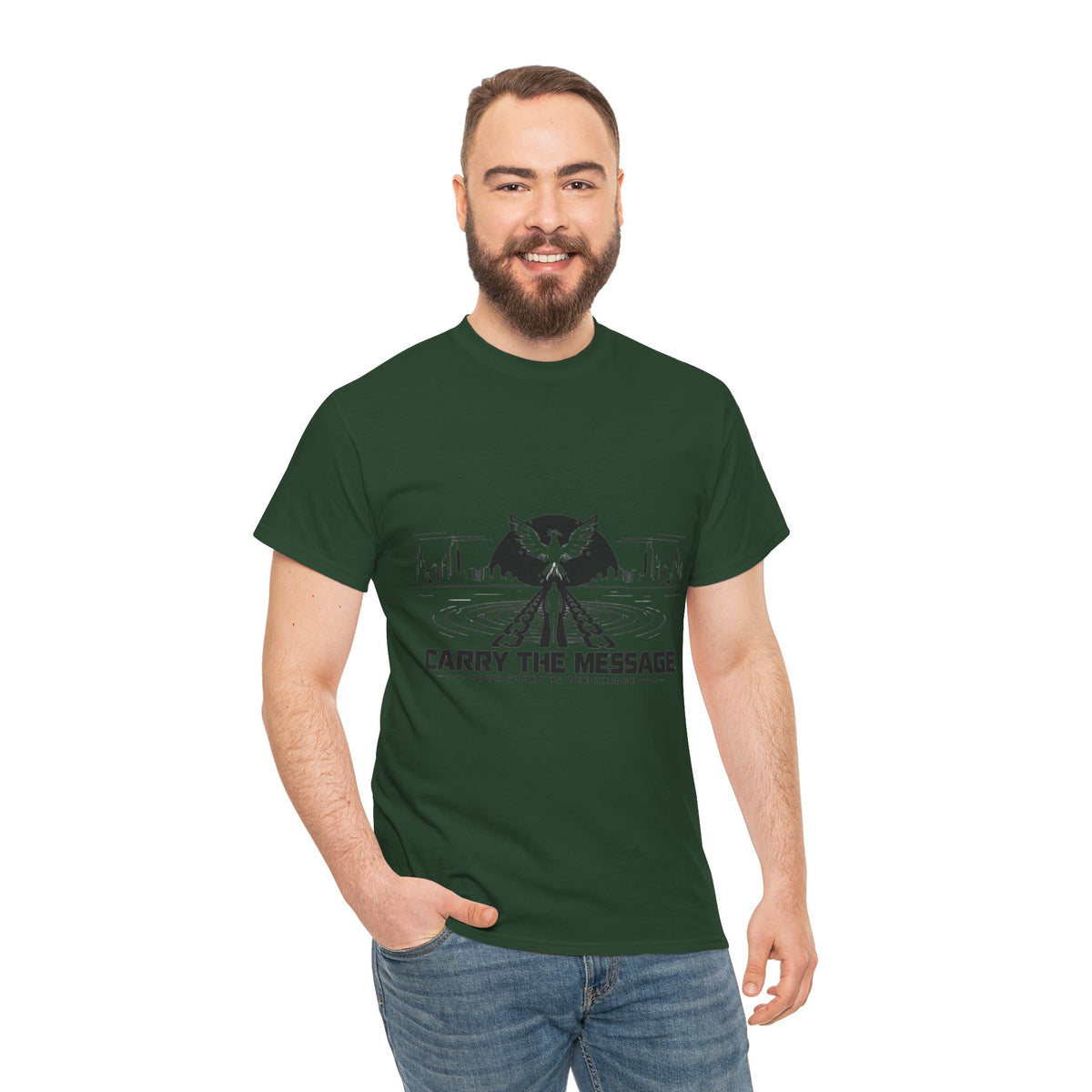 Carry The Message - Cotton T-Shirt