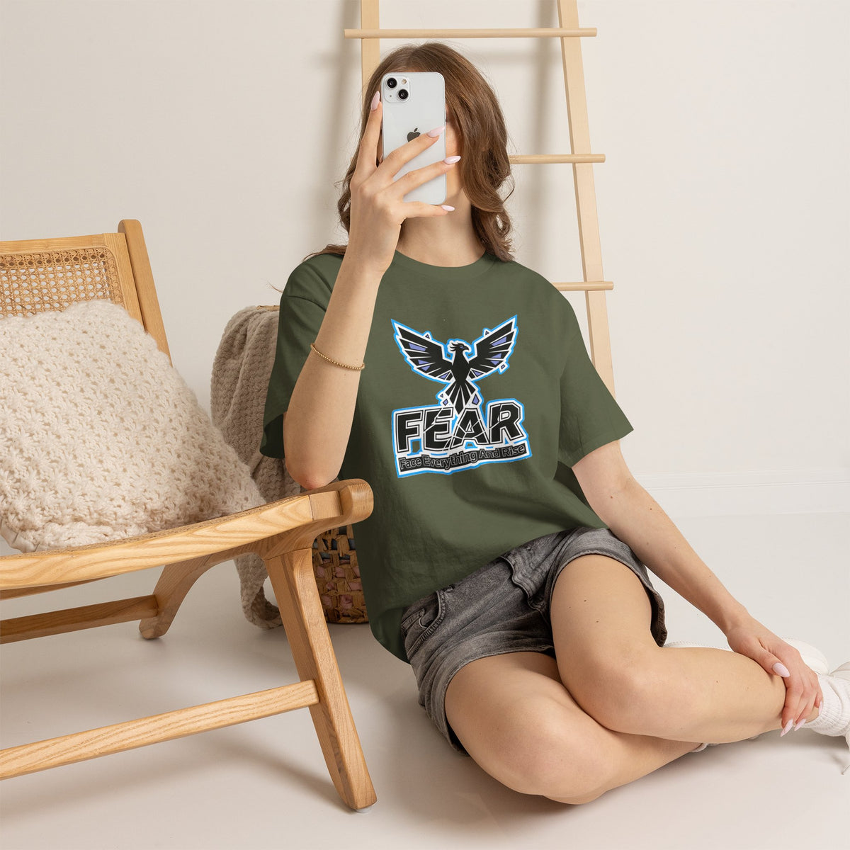 F.E.A.R. (Face Everything And Rise) - Cotton T-Shirt