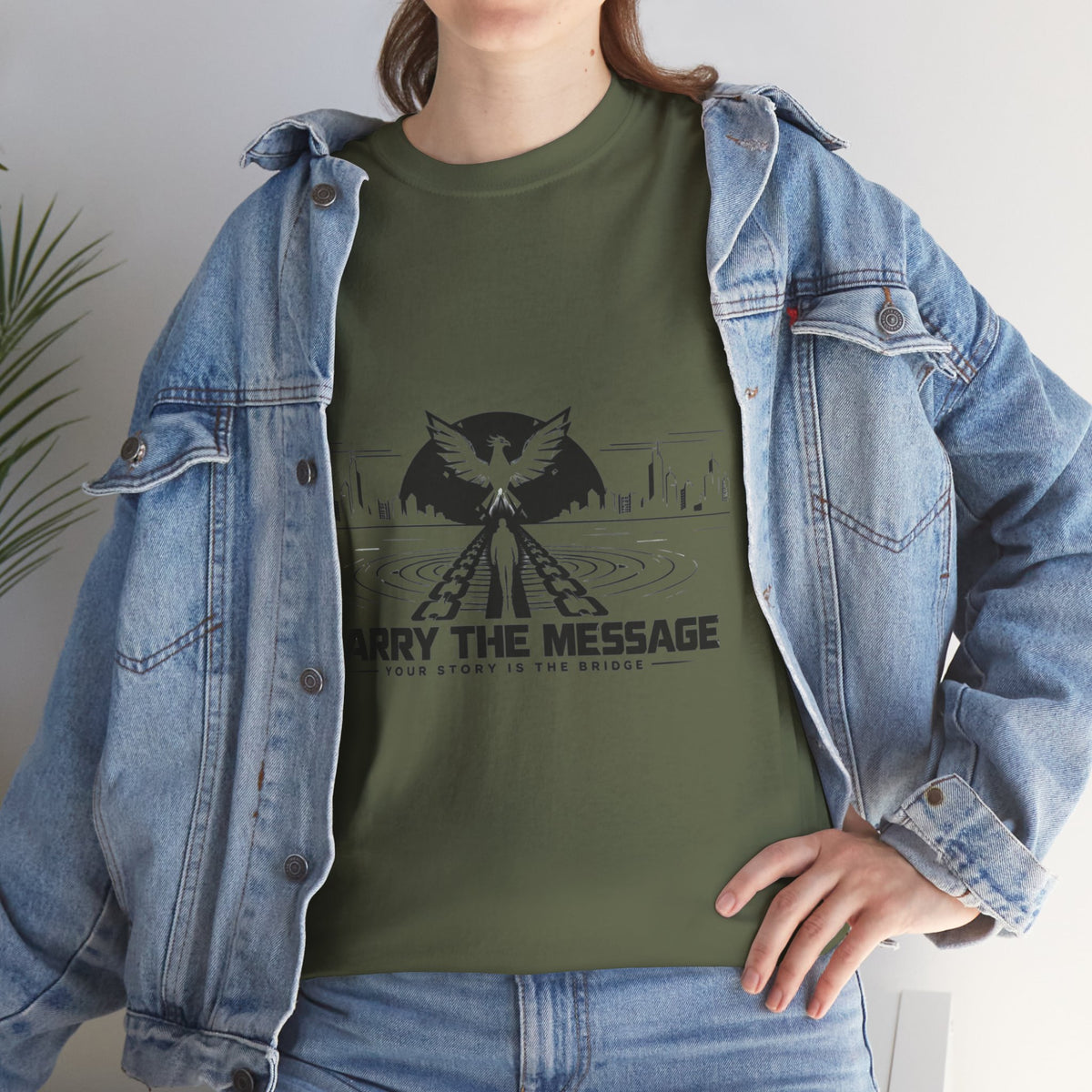 Carry The Message - Cotton T-Shirt