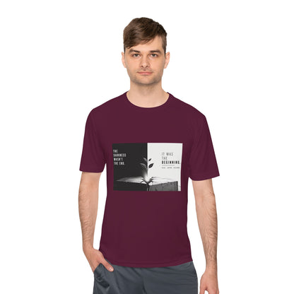 Just The Beginning - Moisture Wicking T-Shirt